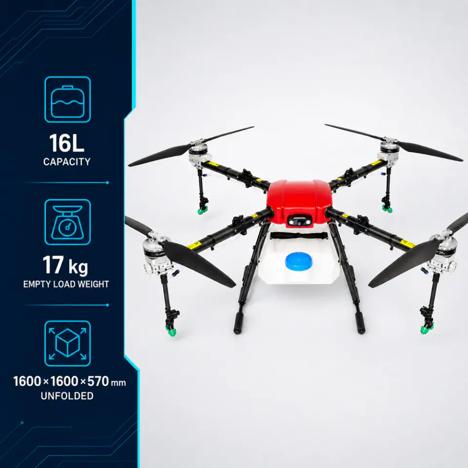 TYI 4 Axis 16L capacity specification