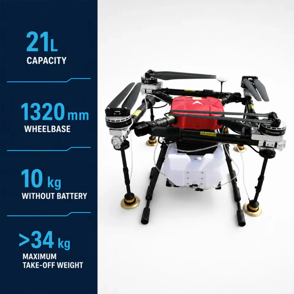 TYI 4 Axis 21L capacity specification