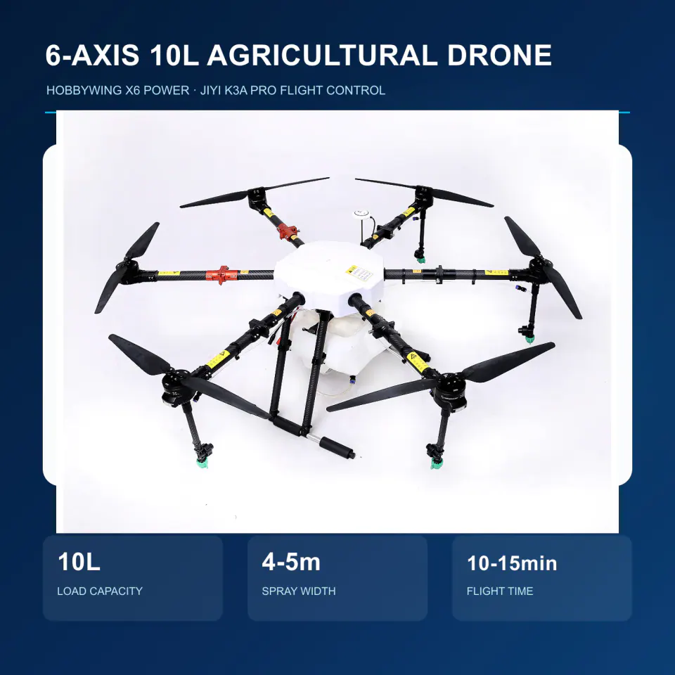 TYI 6 Axis 10L capacity specification
