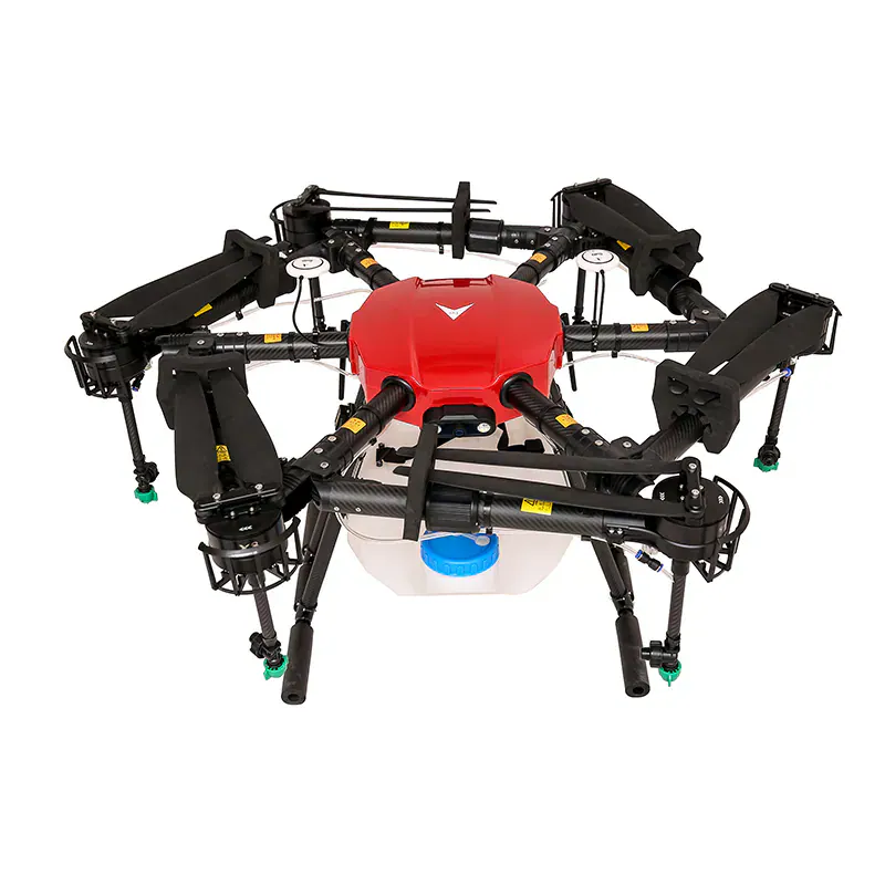 TYI 6 Axis 16L unfolded and folded dimensions