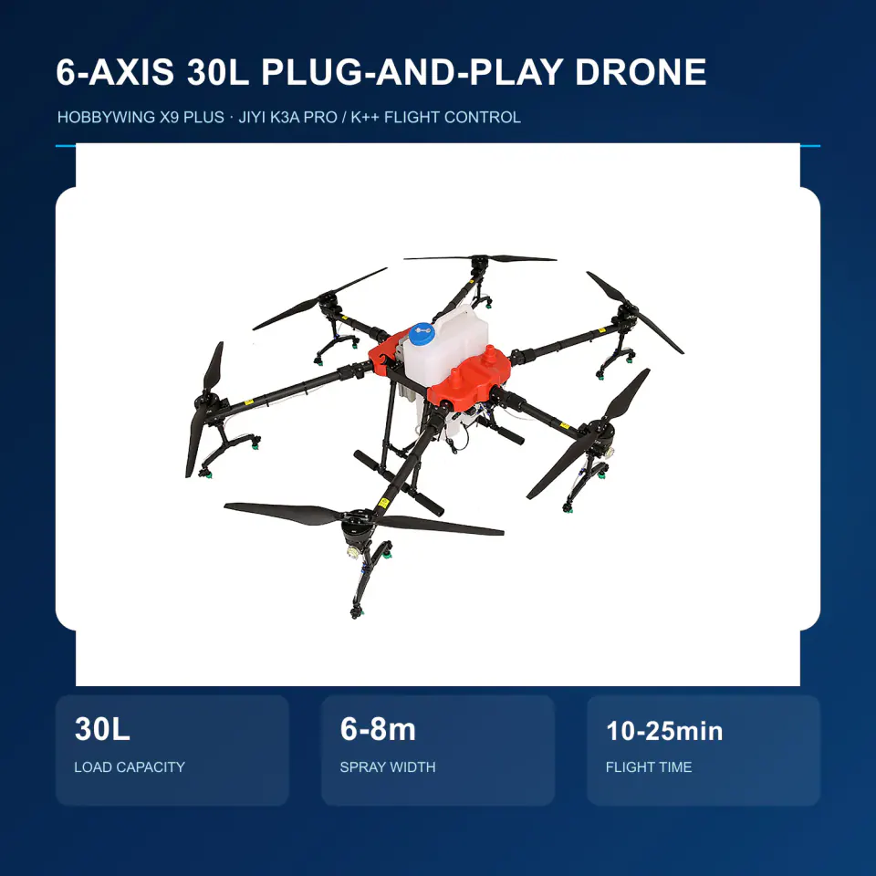 TYI 6 Axis 30L capacity specification
