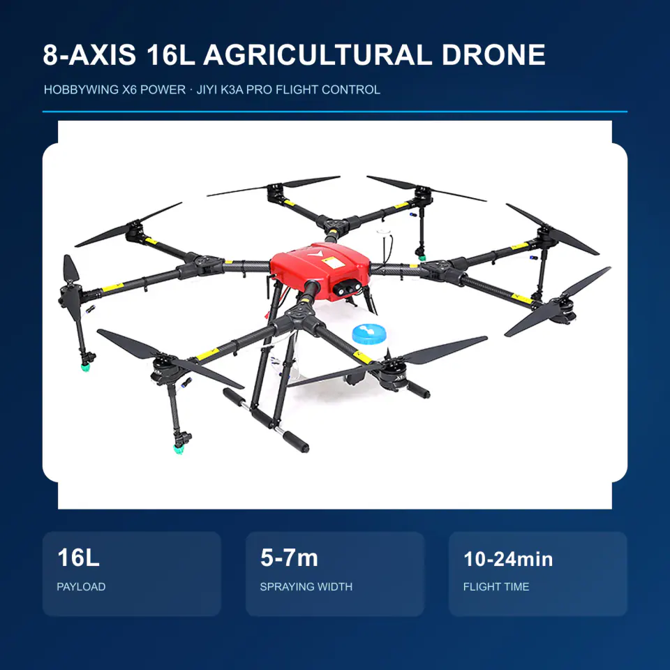TYI 8 Axis 16L capacity specification